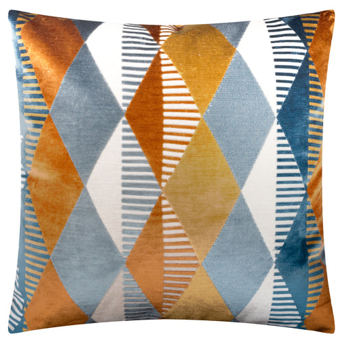  Cushions - Metro Harlequin  Feather Filled Cushion Ginger Furn