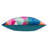Geometric Multi Cushions - Metro Harlequin Velvet Feather Filled Cushion Multicolour Furn