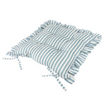  Cushions - Millie Ruffle 2 Pack Seat Pads Blue Wylder