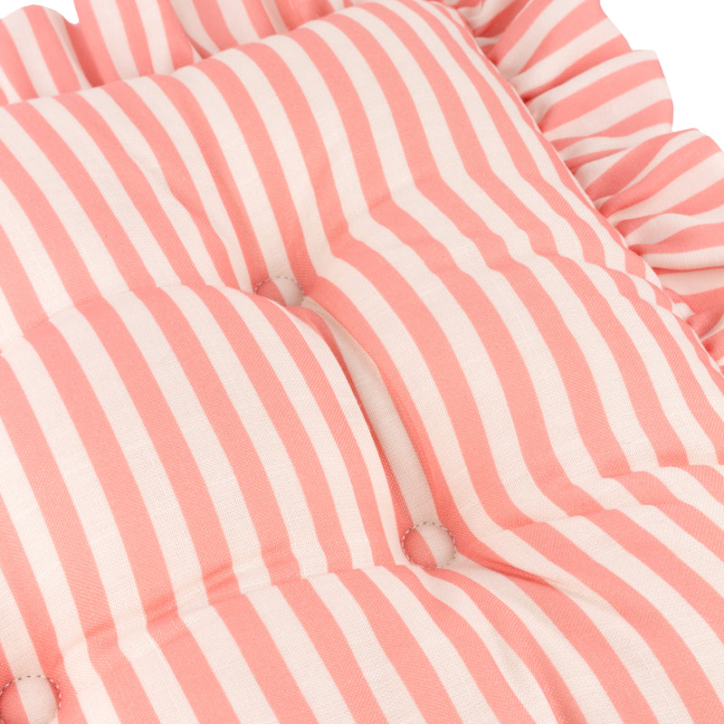  Cushions - Millie Ruffle 2 Pack Seat Pads Pink Wylder