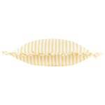  Cushions - Millie Ruffle Striped Outdoor Cushion Cover Yellow Wylder