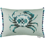 Animal Blue Cushions - Milton Printed Cushion Cover Seafoam Voyage Maison