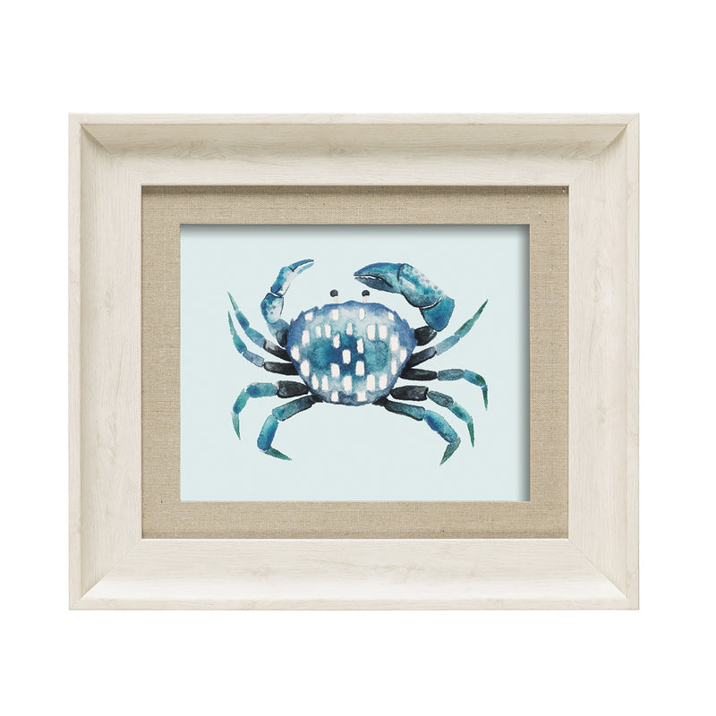 Milton Framed Print Seafoam