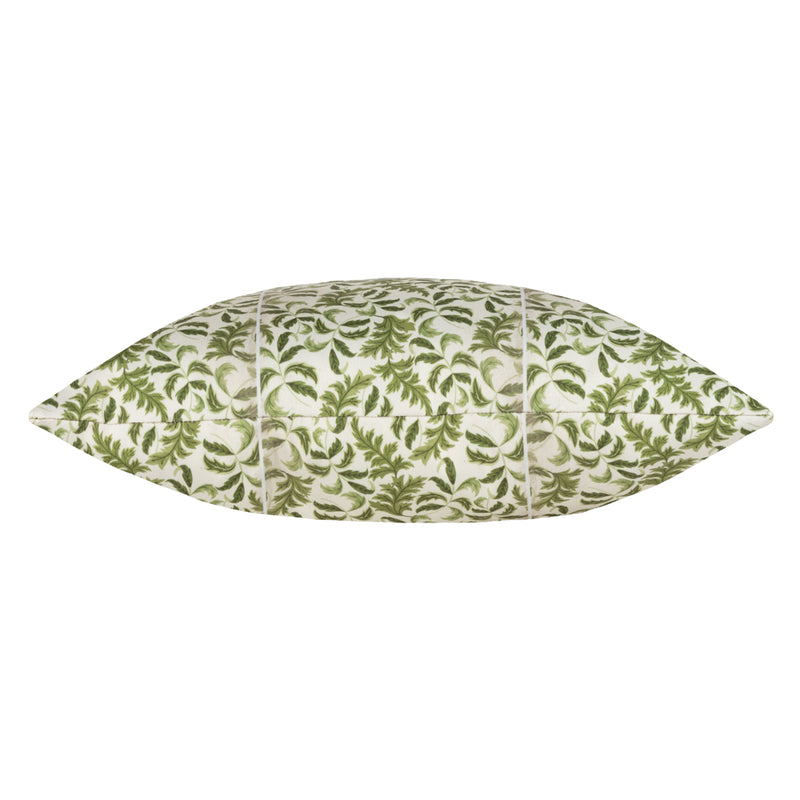 Paoletti Minton Tiles Outdoor Cushion Cover in Olive