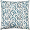 Paoletti Minton Tiles Outdoor Cushion Cover in Petrol