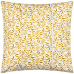 Paoletti Minton Tiles Outdoor Cushion Cover in Saffron