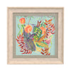 Voyage Maison Mirabella Butterfly Framed Print in Birch/Robins Egg