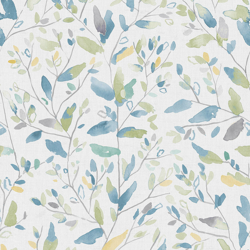 Misley Wallpaper Sample Bluebell