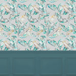 Voyage Maison Mizuna 1.4m Wide Width Wallpaper in Emerald