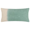 furn. Mizu Rectangular Dip Dye Cushion Cover in Eucalyptus