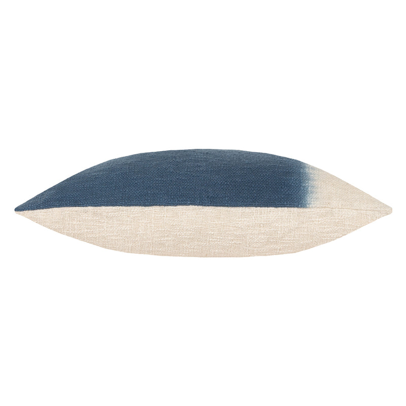 furn. Mizu Rectangular Dip Dye Cushion Cover in Ink