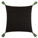 Wylder Midnight Jungle Cushion Cover in Noir