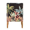 Wylder Tropics Midnight Jungle Chair in Noir