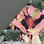 Wylder Midnight Jungle Throw in Noir