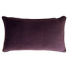 Wylder Mogori Leafage Cushion Cover in Aubergine