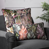 Wylder Mogori Leafage Cushion Cover in Aubergine