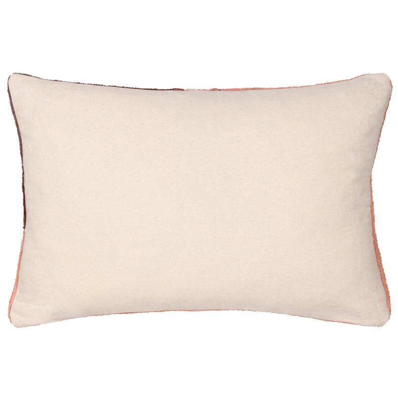 Abstract Pink Cushions - Moloko Embroidered Cushion Cover Pink Sunset furn.