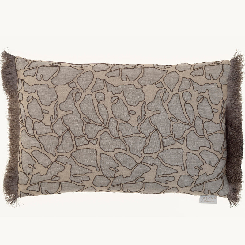 Voyage Maison Molten Cushion Cover in Mercury