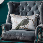 Voyage Maison Monarch Printed Cushion Cover in Storm