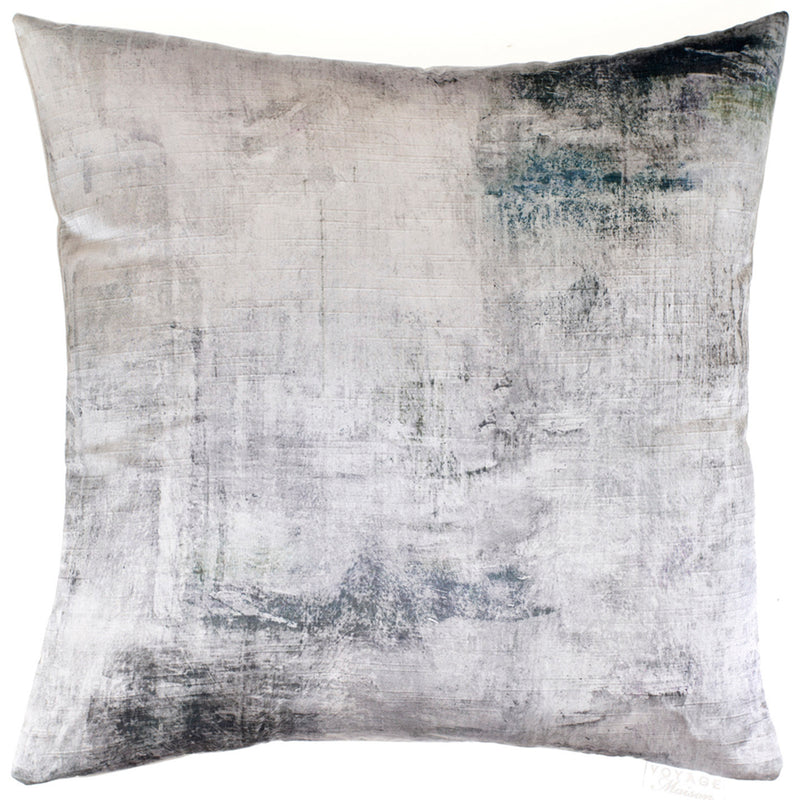 Voyage Maison Monet Printed Cushion Cover in Silver