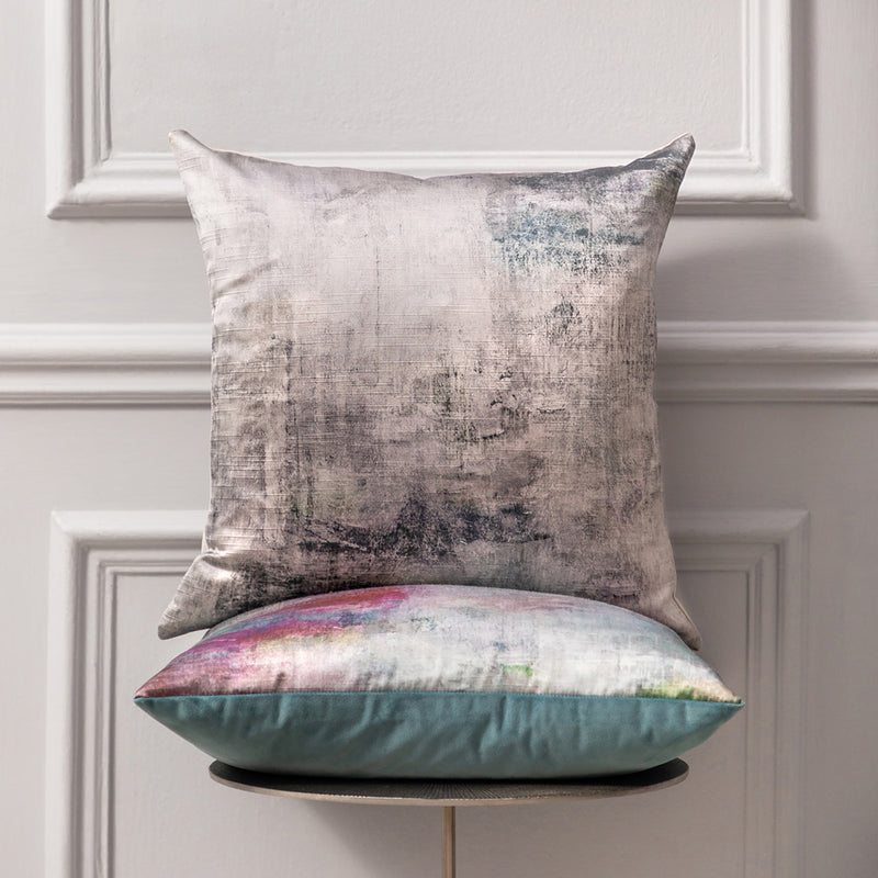 Voyage Maison Monet Printed Cushion Cover in Silver