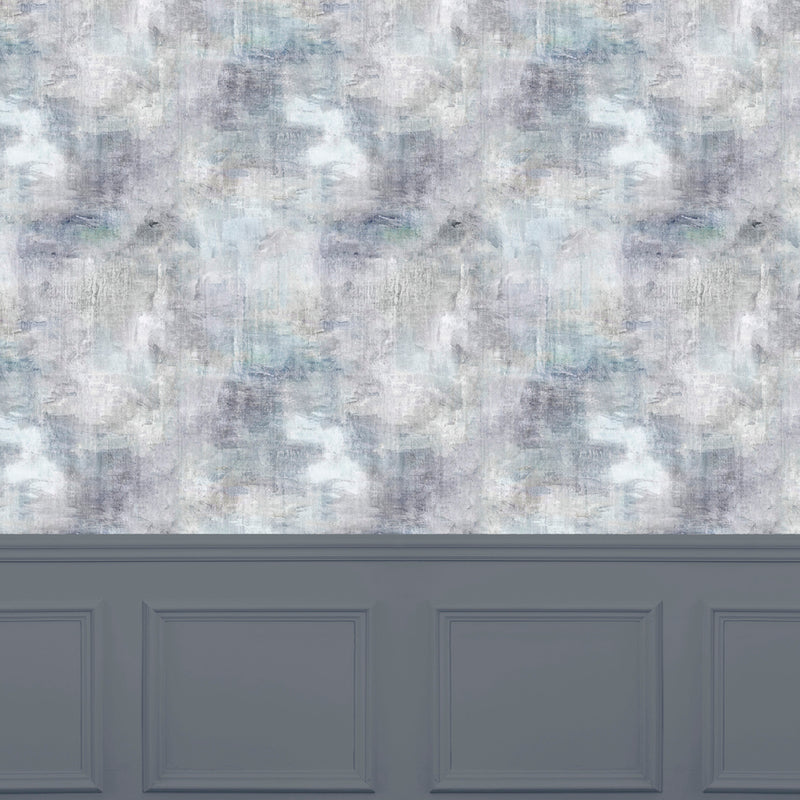 Voyage Maison Monet 1.4m Wide Width Wallpaper in Azurite