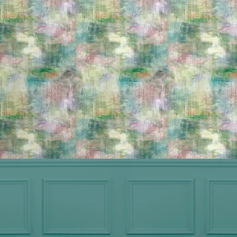 Voyage Maison Monet 1.4m Wide Width Wallpaper in Coral