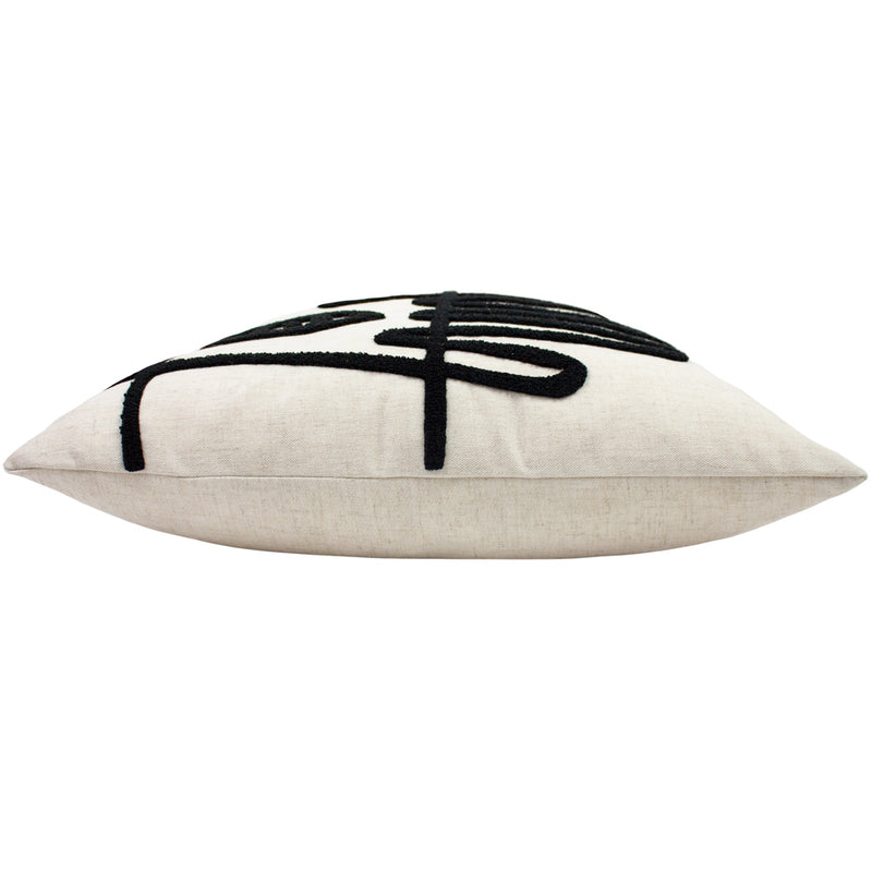 furn. Mono Face Cushion Cover in Linen