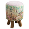 Voyage Maison Monty Round Footstool in Allermuir