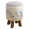 Voyage Maison Monty Round Footstool in Comeby