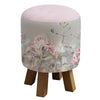 Voyage Maison Monty Round Footstool in Langdale Orchid