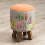 Voyage Maison Monty Round Footstool in Lyall Sandstone