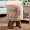 Voyage Maison Monty Round Footstool in Lyall Sandstone