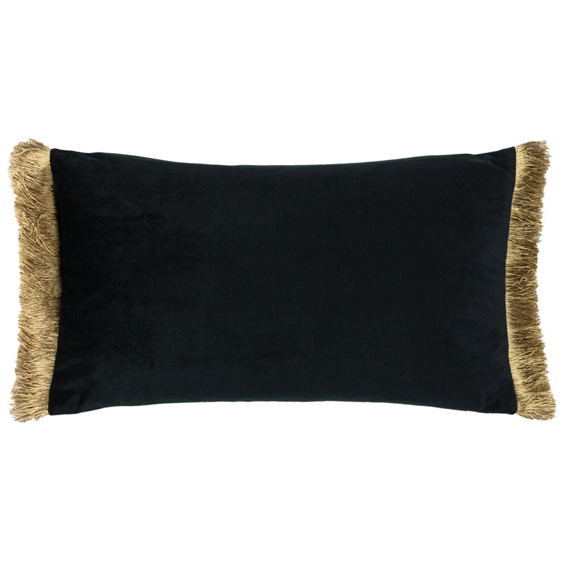 Paoletti Moondusk Cushion Cover in Noire Black