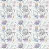 Voyage Maison Moore Haven Printed Velvet Fabric in Periwinkle