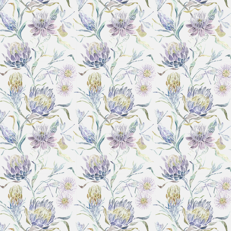 Voyage Maison Moorehaven Printed Cotton Fabric in Skylark