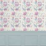 Voyage Maison Moorehaven 1.4m Wide Width Wallpaper in Loganberry