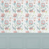 Voyage Maison Moorehaven 1.4m Wide Width Wallpaper in Pomegranate