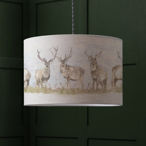 Voyage Maison Mooreland Stag Eva Lamp Shade in Linen