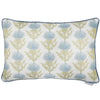 Voyage Maison Moray Jacquard Cushion Cover in Aqua