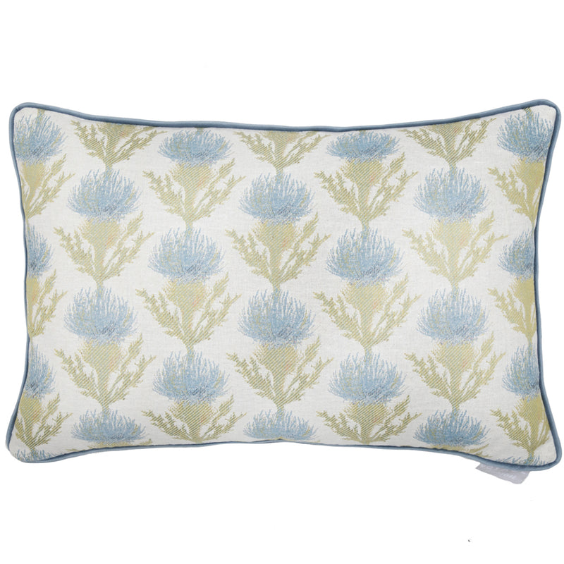 Voyage Maison Moray Jacquard Cushion Cover in Aqua