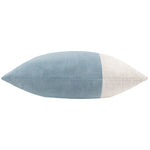 Not Applicable Blue Cushions - Morden Soft-Washed Velvet Cushion Cover Dusty Blue Yard