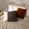 Not Applicable Orange Cushions - Morden Soft-Washed Velvet Cushion Cover Pecan Yard