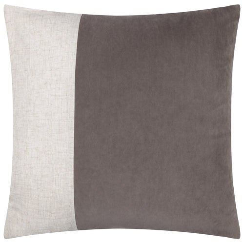 Not Applicable Beige Cushions - Morden Soft-Washed Velvet Cushion Cover Taupe Yard