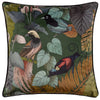 Wylder Moriyo Piped Velvet Cushion Cover in Emerald