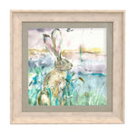 Voyage Maison Morning Hare Framed Print in Birch