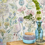 Voyage Maison Morning 1.4m Wide Width Wallpaper in Green