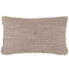 Animal Beige Cushions - Moorland Stag Printed Feather Filled Cushions Natural Voyage Maison