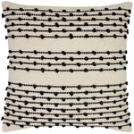 furn. Mossa Cushion Cover in Natural/Black