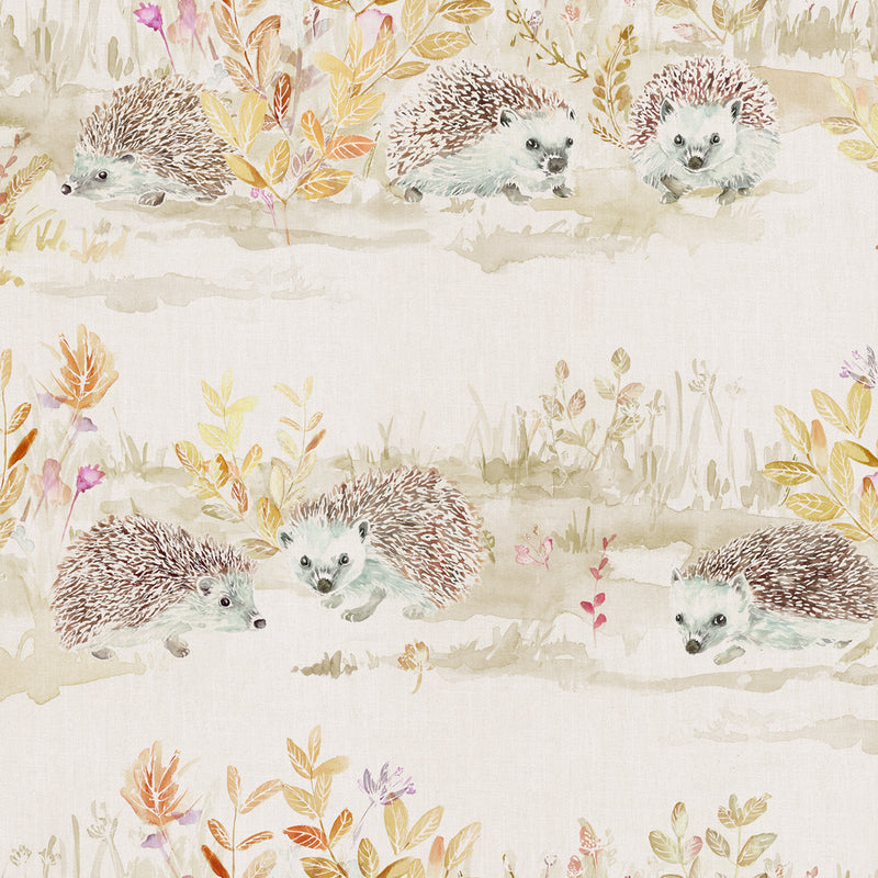 Voyage Maison Mr & Mrs Hedgehog 1.4m Wide Width Wallpaper in Latte